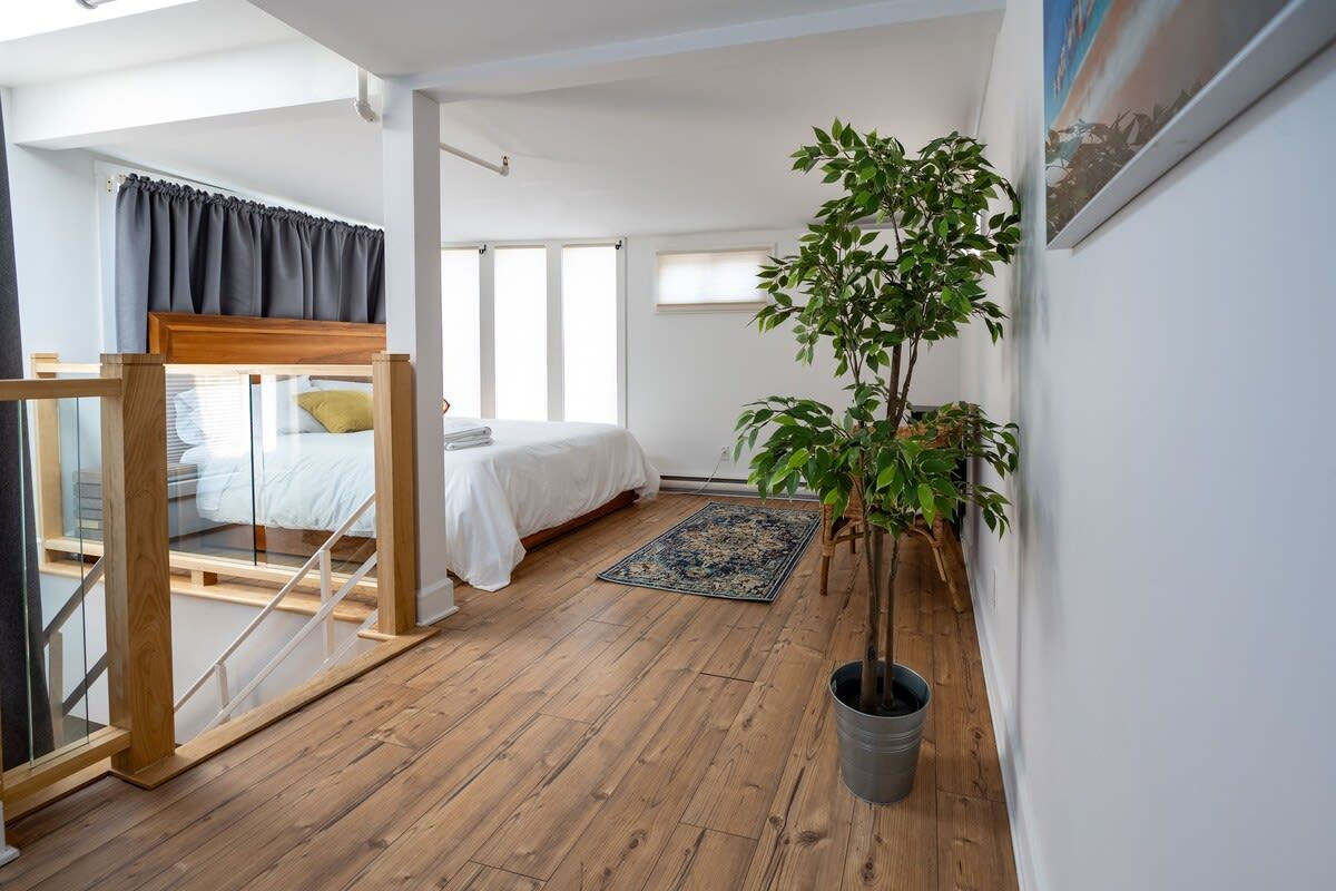 Superbe penthouse à deux étages dans le Vieux-Montréal