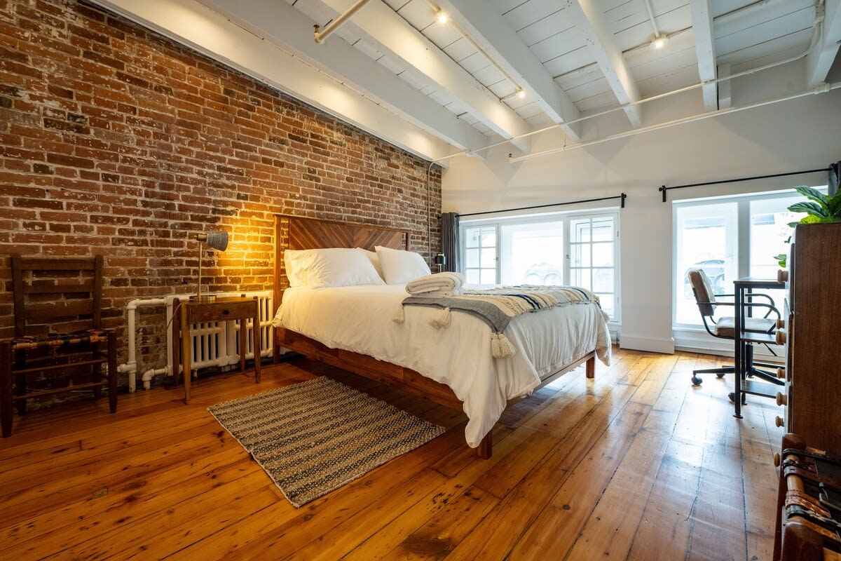 Superbe penthouse à deux étages dans le Vieux-Montréal