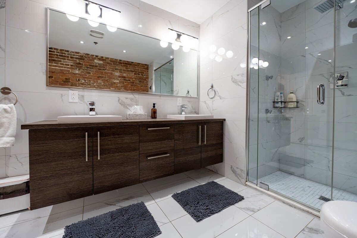 Superbe penthouse à deux étages dans le Vieux-Montréal