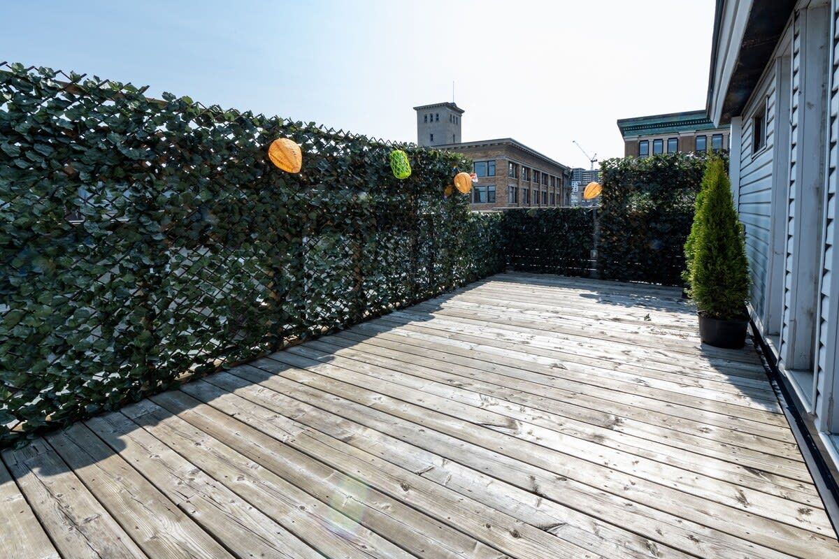 Superbe penthouse à deux étages dans le Vieux-Montréal