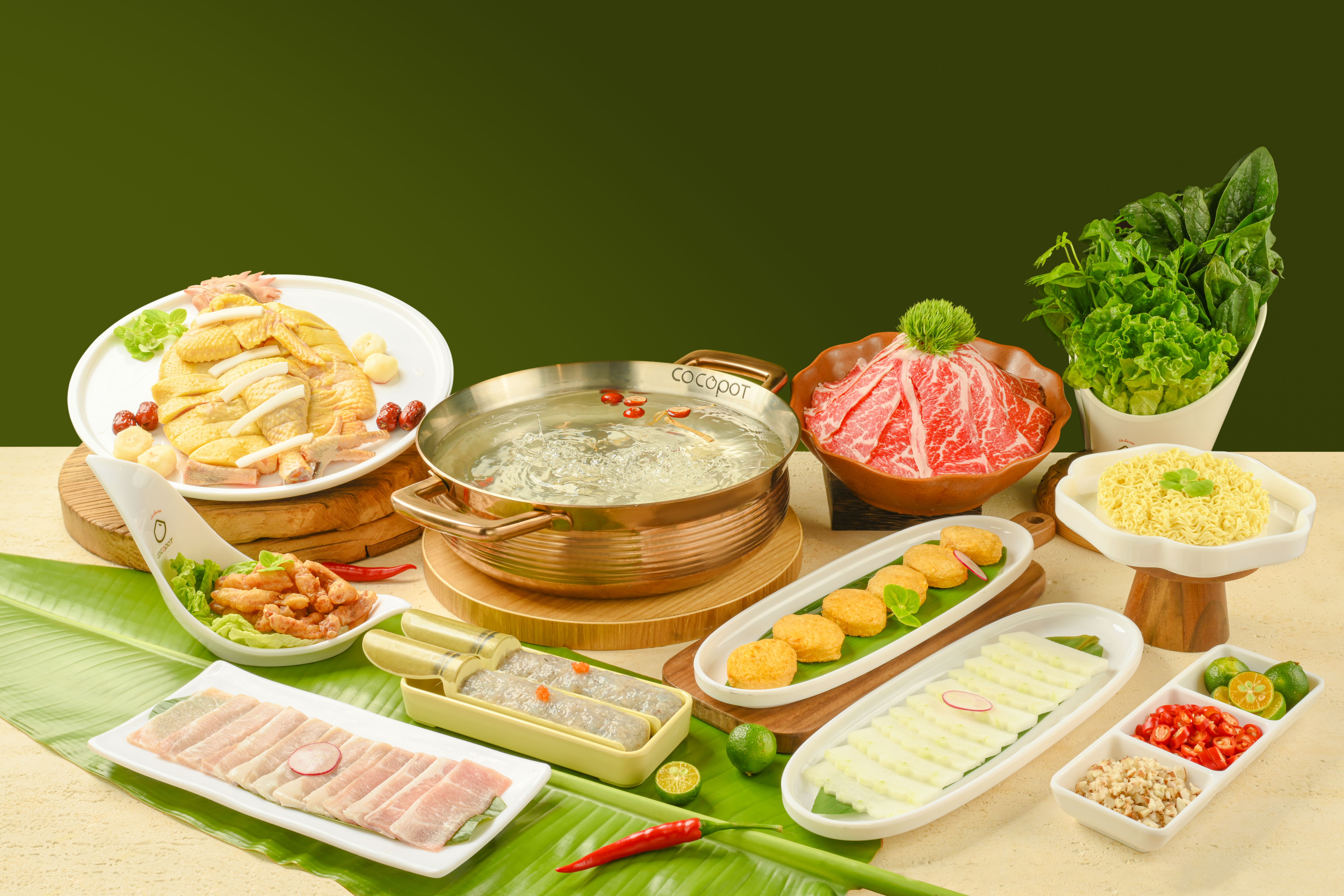 Combo cho 2-3 người — Lẩu Dừa Non
