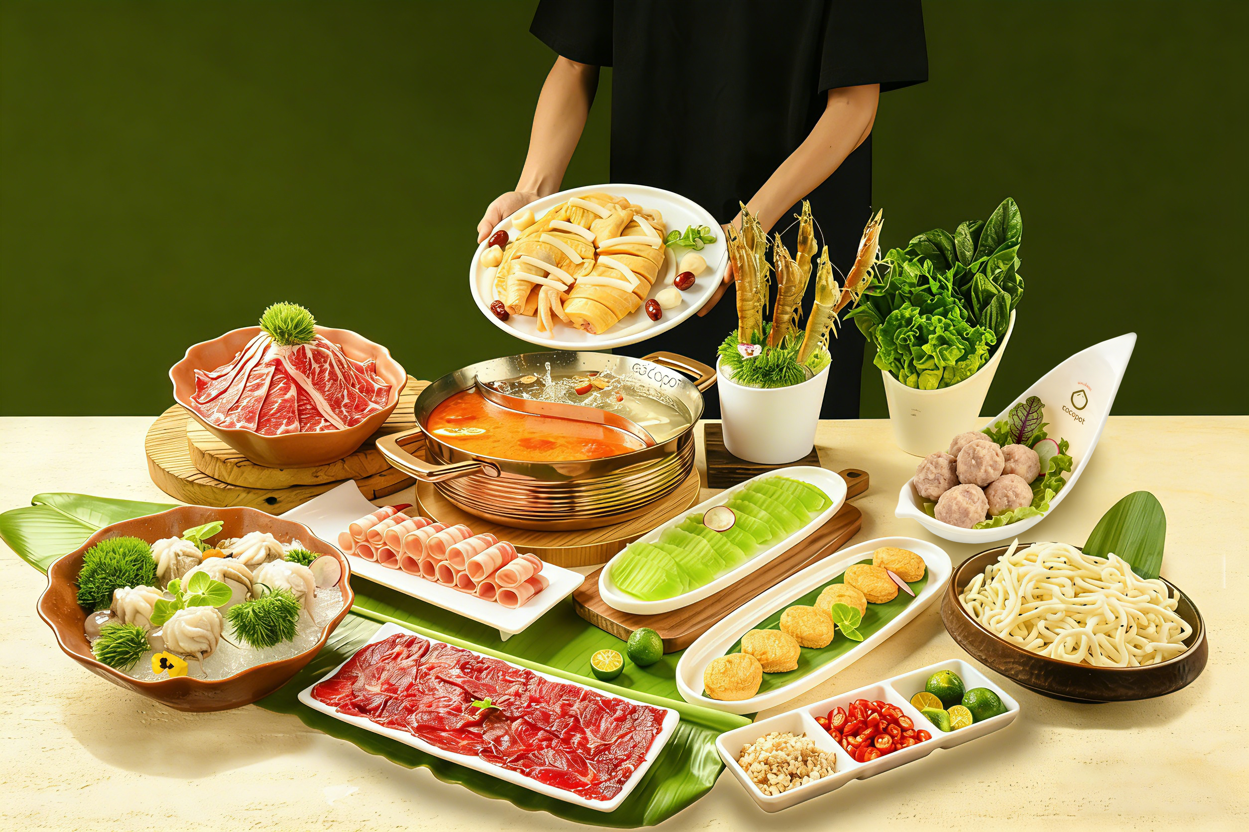 Combo cho 4 người — Lẩu Dừa Non