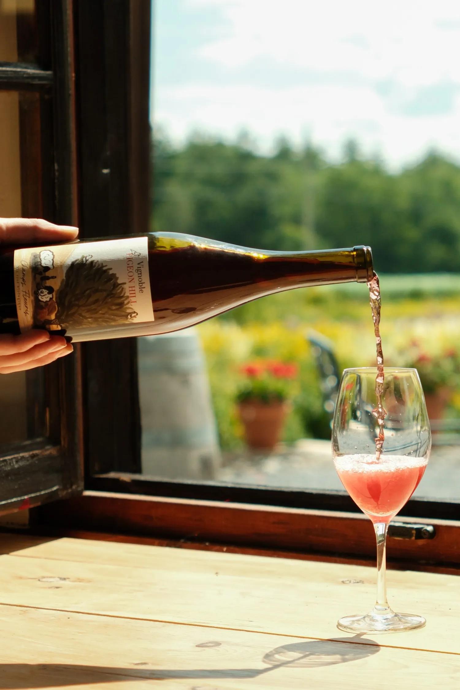 Champs Fleuris · Vignoble Pigeon Hill