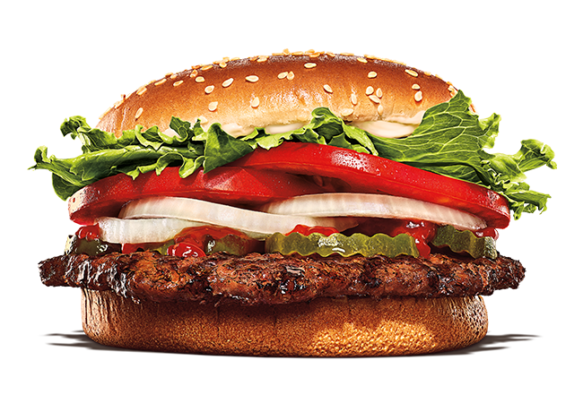 Burger king canada online menu