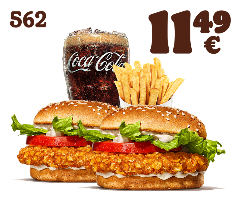 2 Crispy Chicken im King Menü