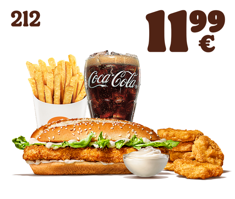 Long Chicken® + 6 King Nuggets® im King Menü