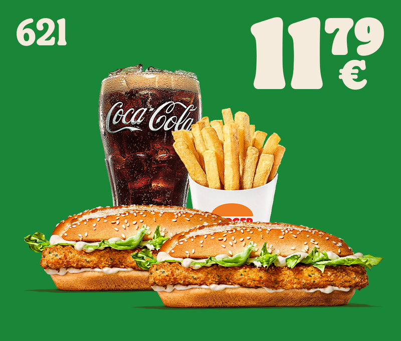 2 Plant-based Long Chicken® im Menü