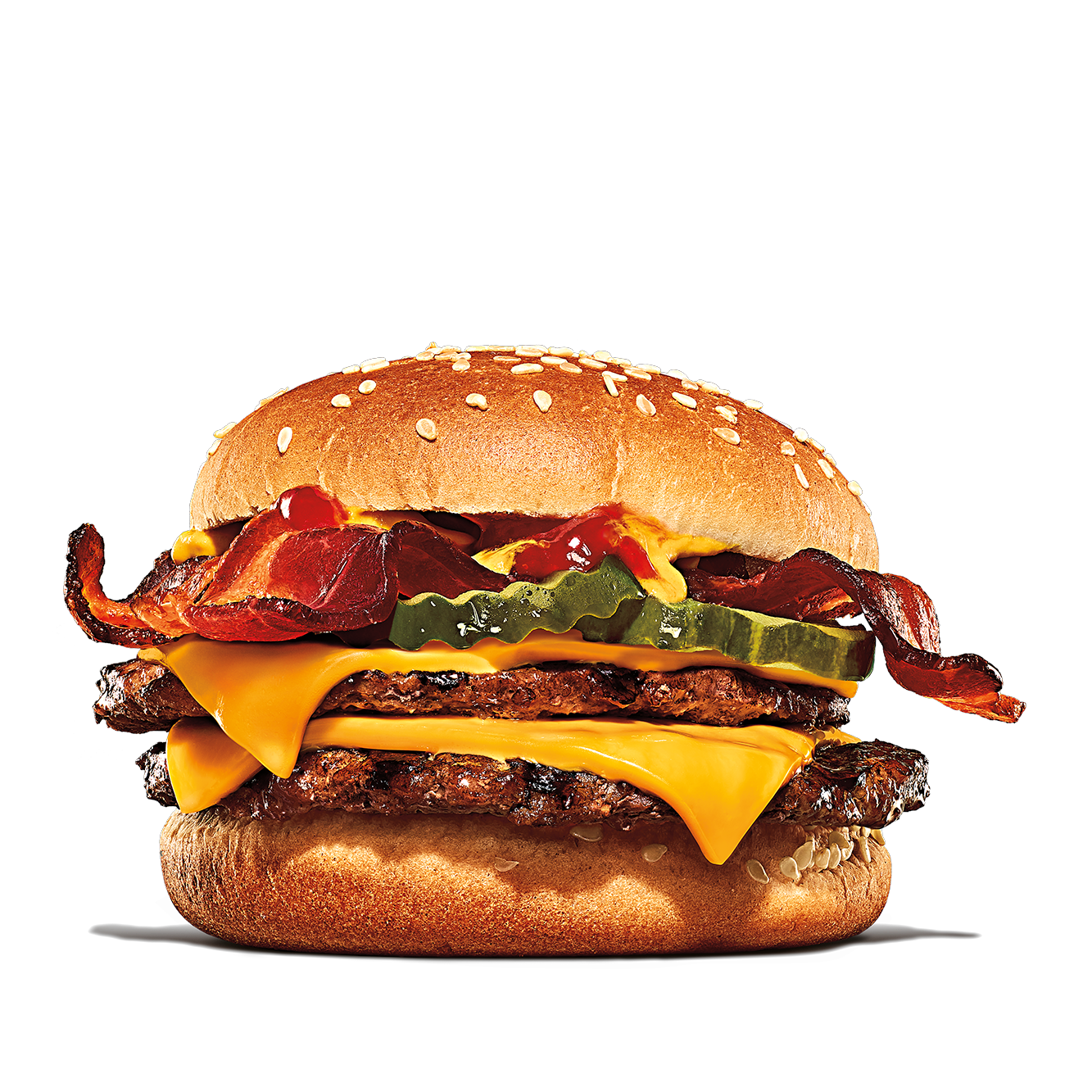 Calories in Burger King Bacon Double Cheeseburger