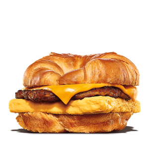 Sausage, Egg, & Cheese Croissan'wich