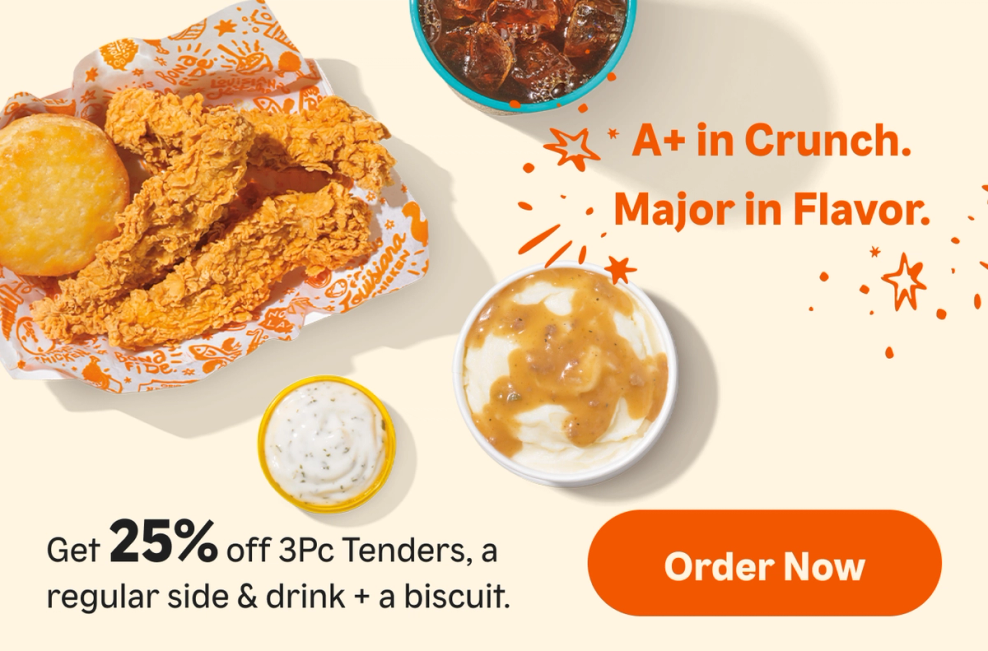 Popeyes Chicken and Biscuits