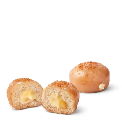 Crème Brulée Filled Timbit 