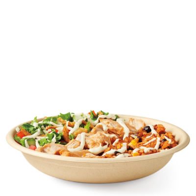 Slow-Cooked Chicken Cilantro Lime Loaded Bowl with Cheese