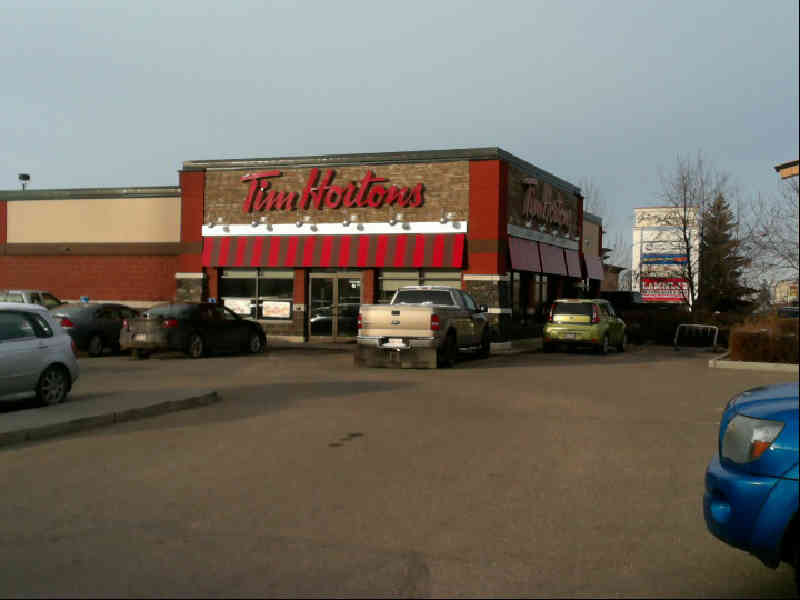 tim hortons timberlands red deer