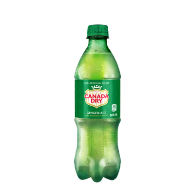 Canada Dry® Ginger Ale 500mL Bottle