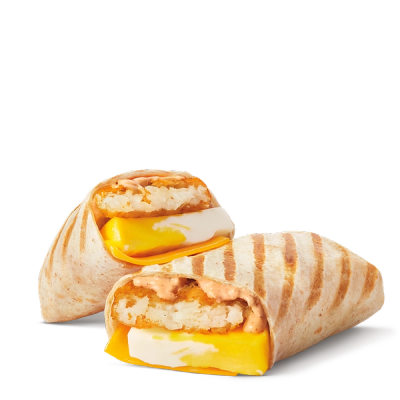 Egg & Cheese Farmer's Breakfast Wrap