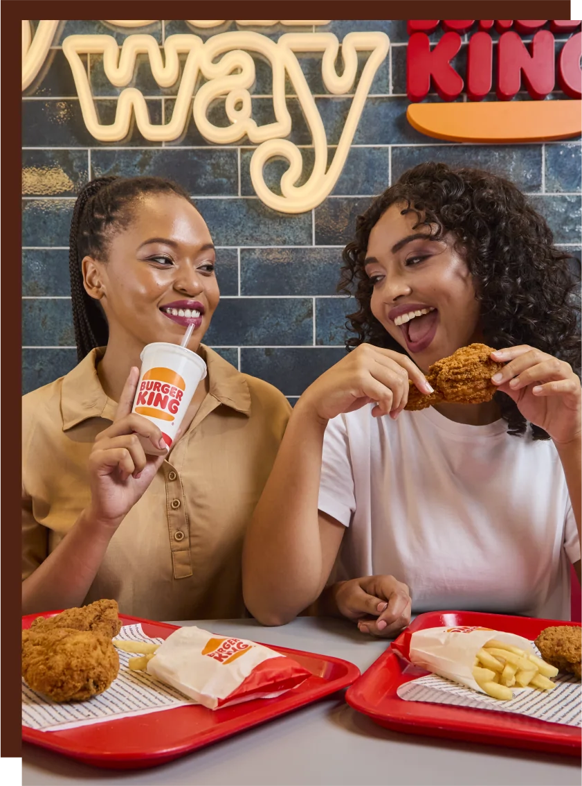 i**ページ　BURGERKING Crispy Crunchy