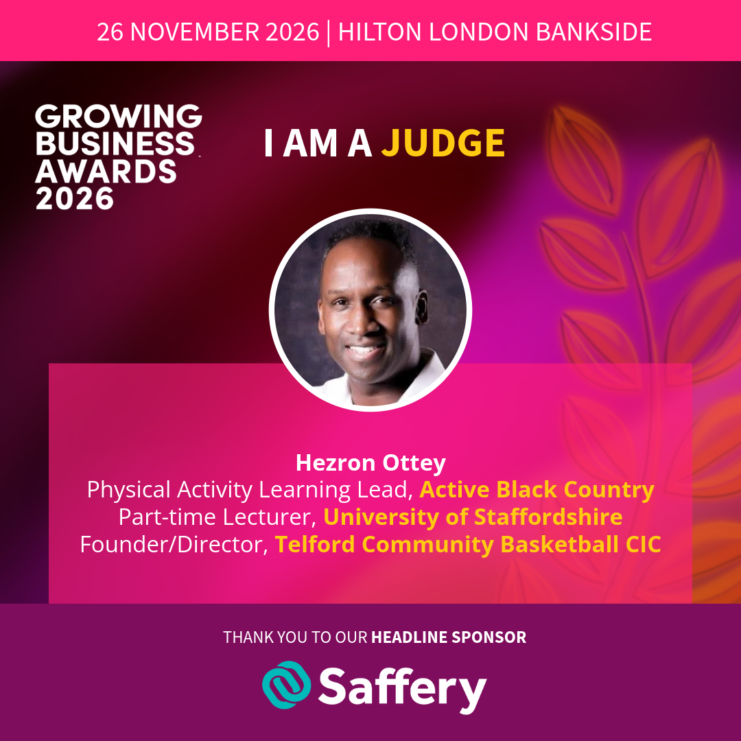 Growing Business Awards Judge