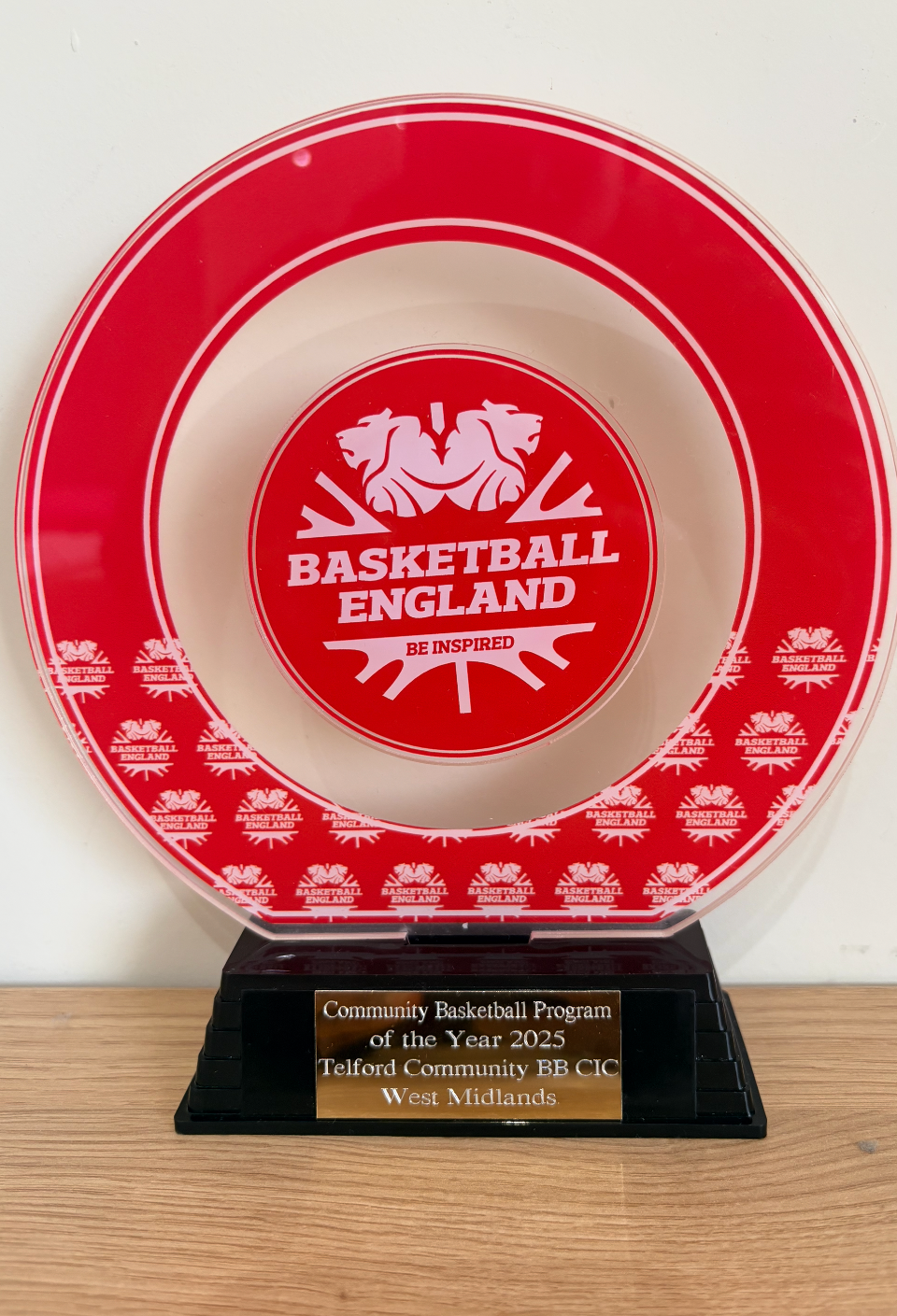 Basketball England Regional Awards Community Basketball Program of the Year 