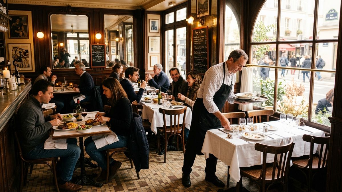 Durée d'un service : le temps d'occupation d'une table