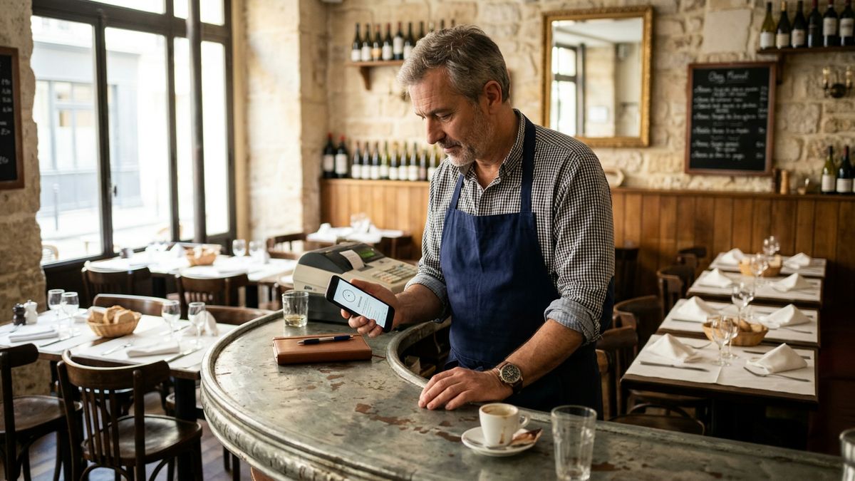 Fiche Google du restaurant : horaires et lien de réservation