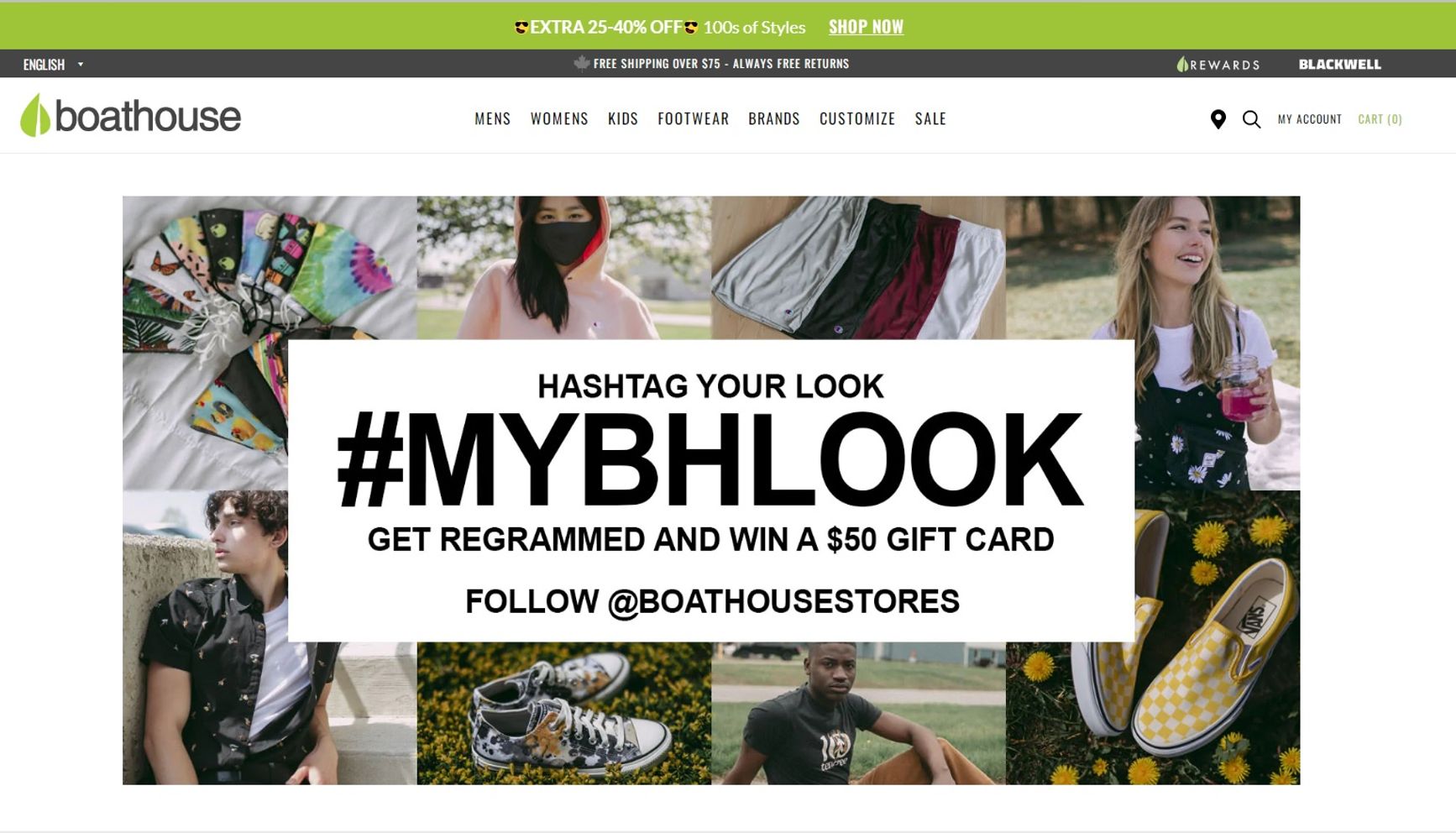 UGC banner for ecommerce
