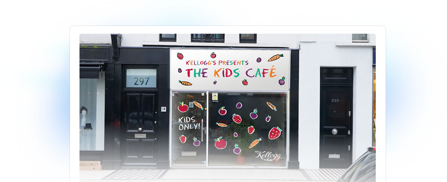 A photo of a Kellogg{s Kids Cafe