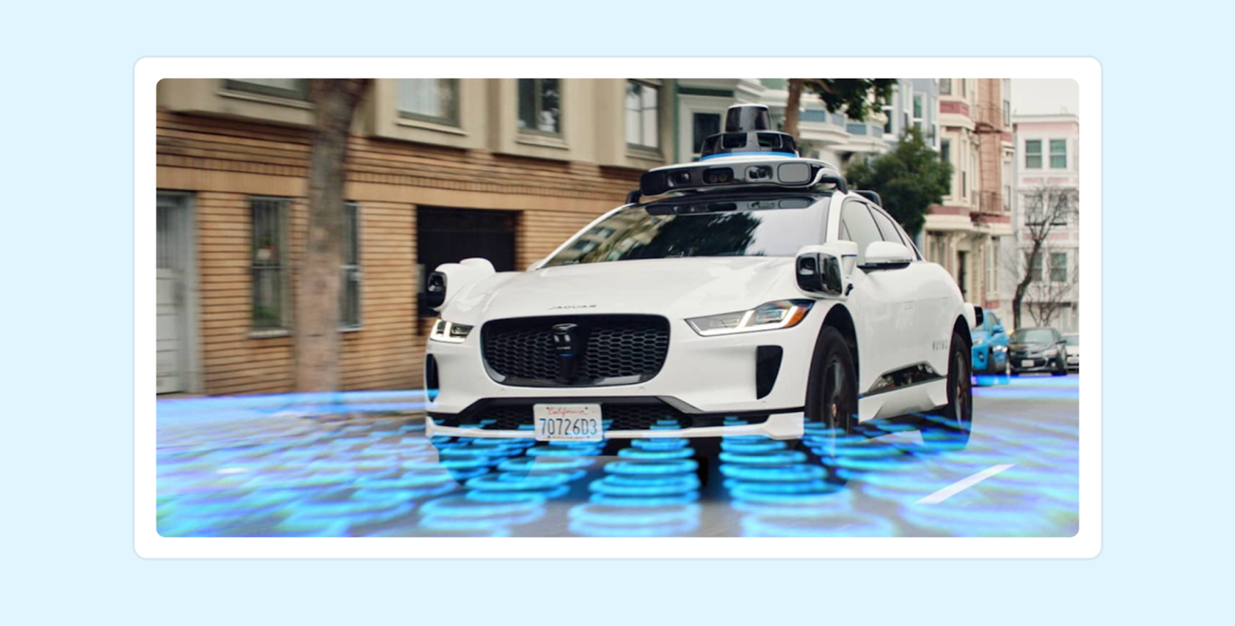 Photo of a Waymo Driver