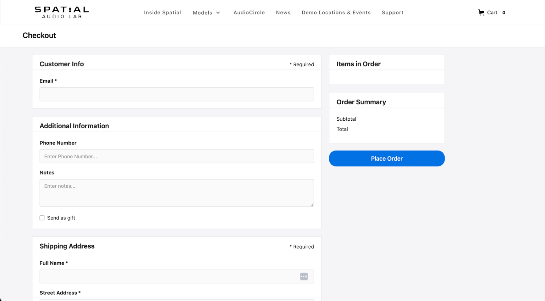 Webflow Ecommerce Content