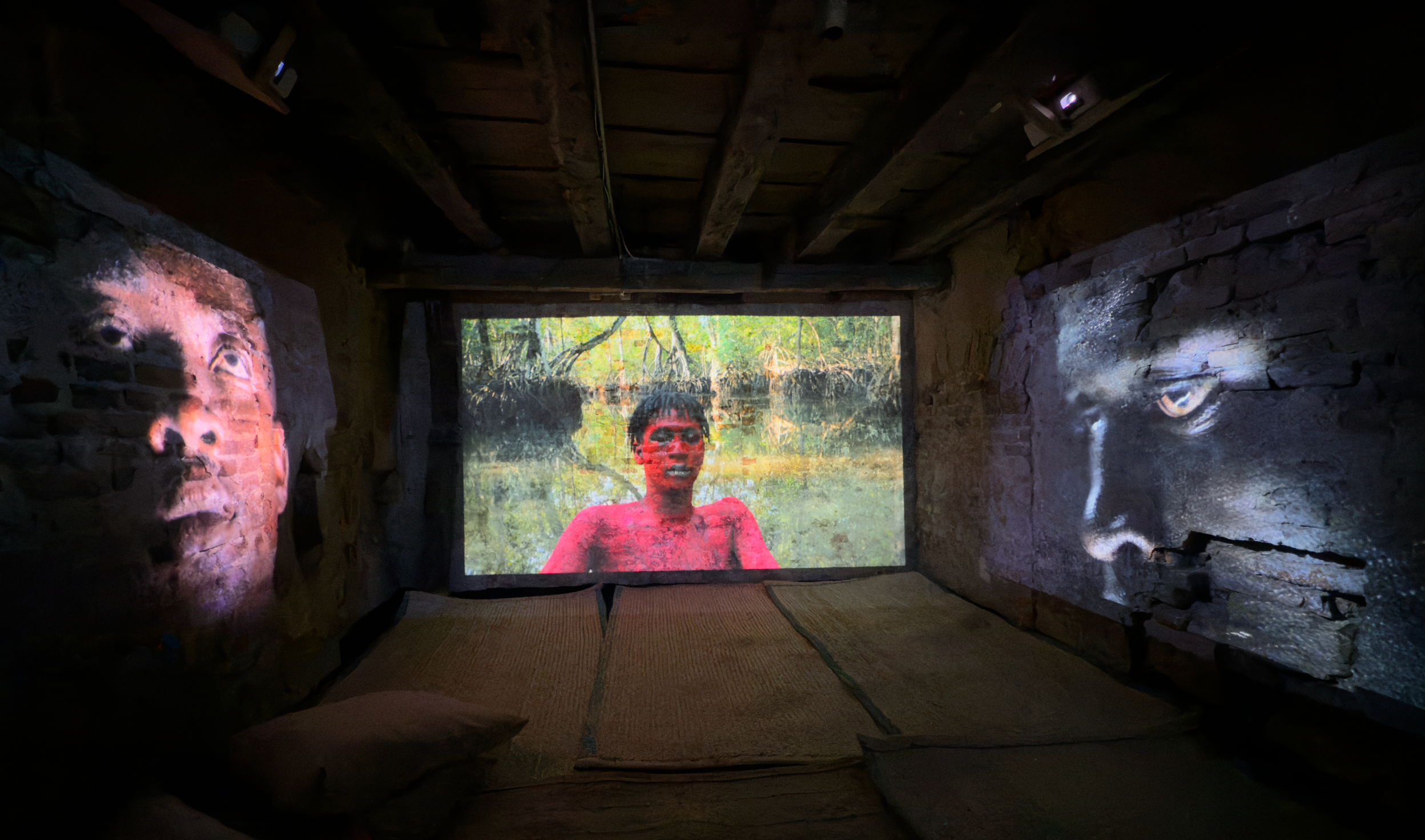 JTR at the Cameroon National Pavilion - 61st Venice Biennale
