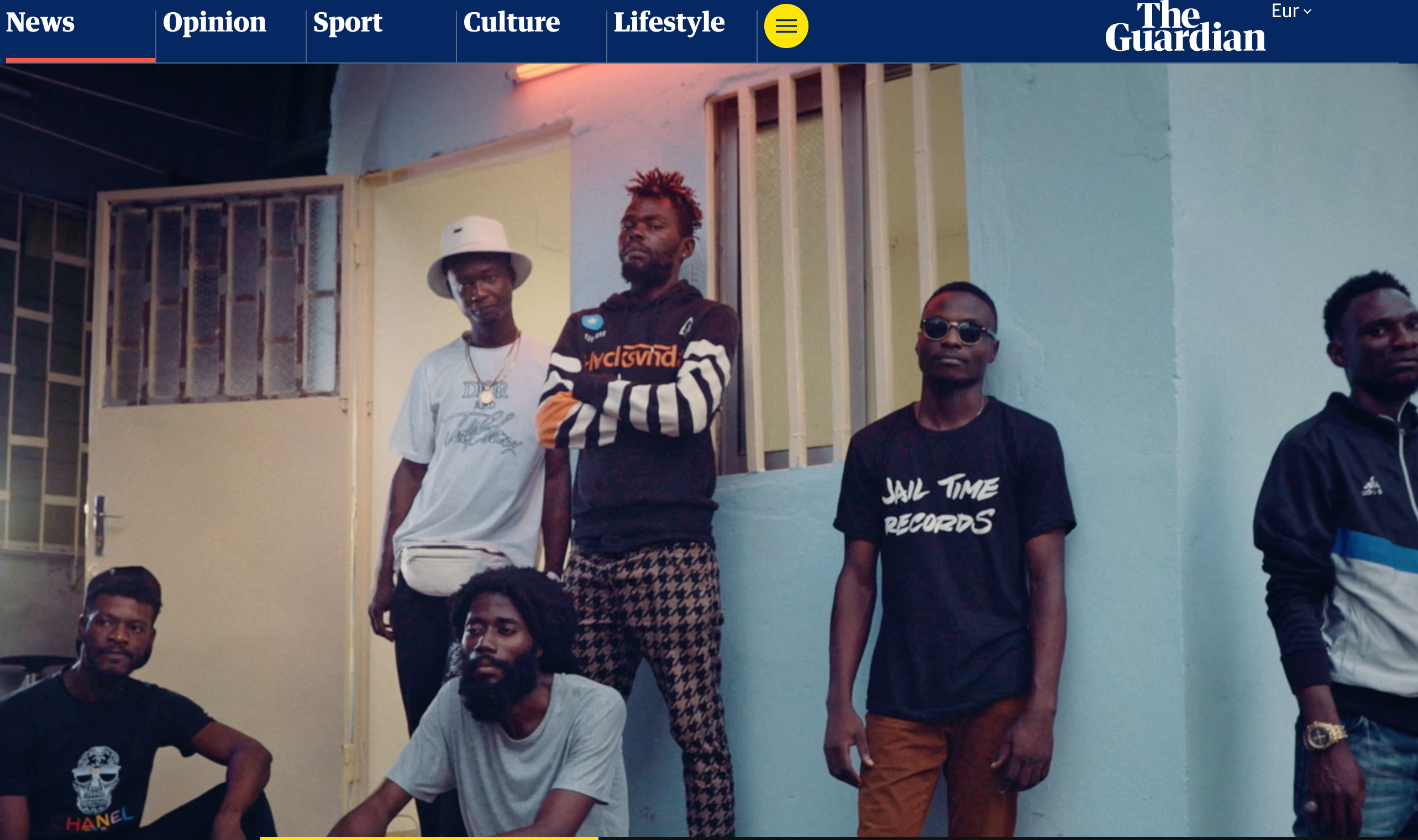 The Guardian: the recording studio offering musical escape in a Cameroon prison