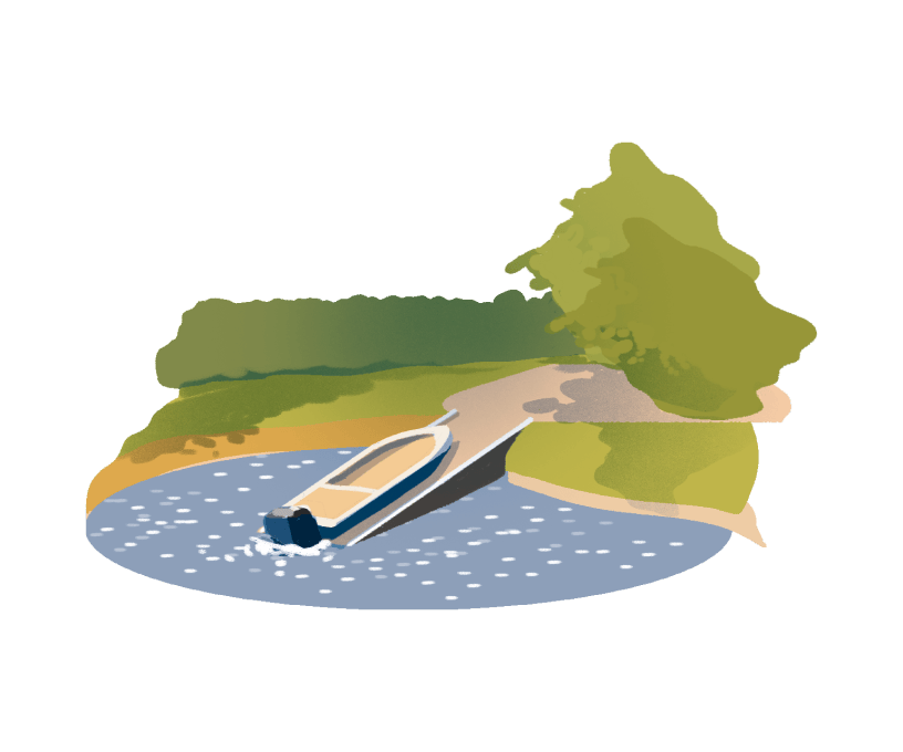 Boat Ramp illustration