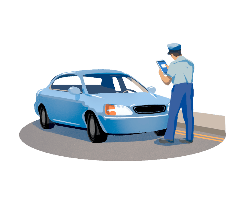 Parking passes illustration