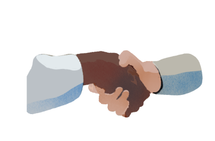 Handshake Illustration
