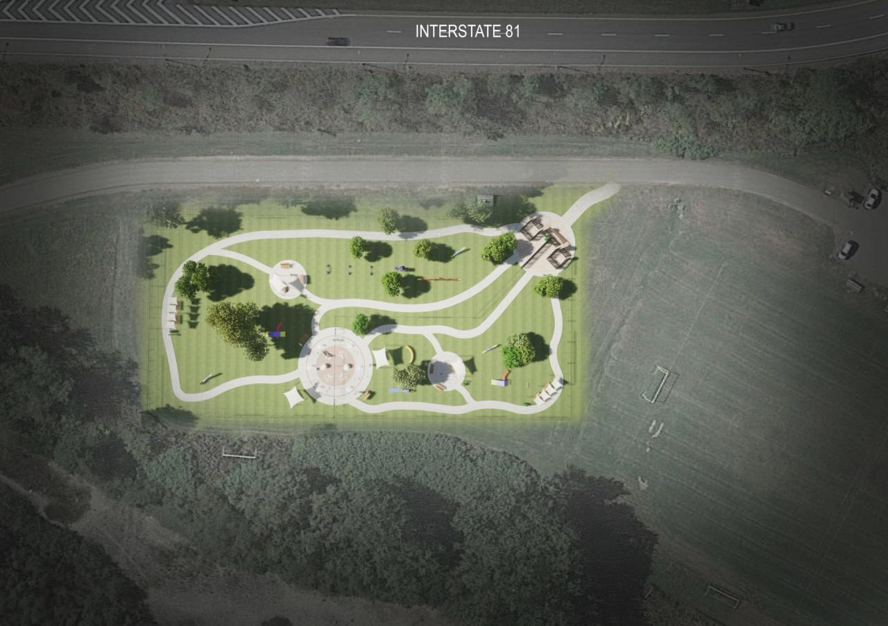 Dog Park - Site Plan