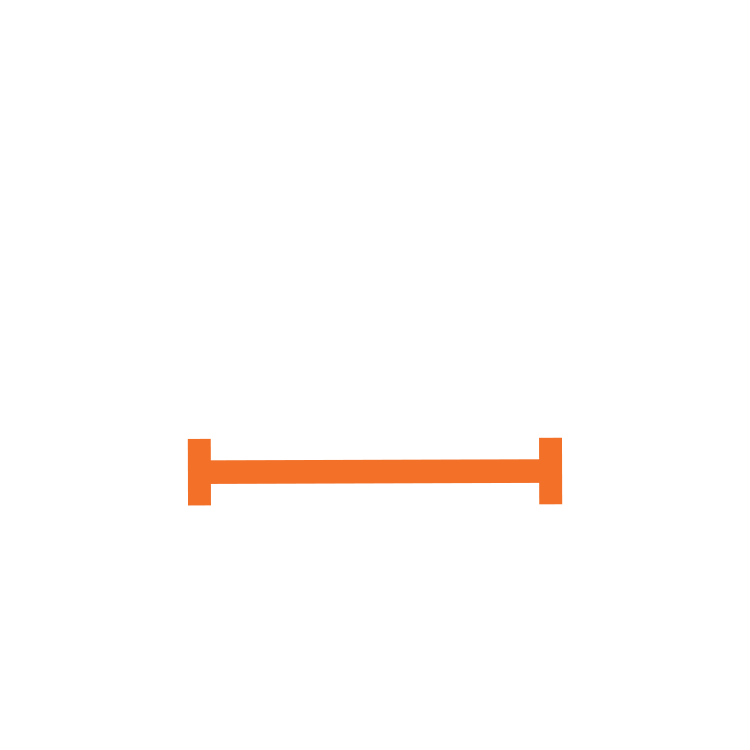 icon displaying 100 yard range