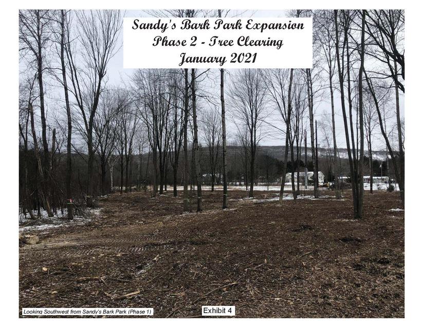 Exhibit-4-Dog-Park-Phase-II-Clearing-Photo