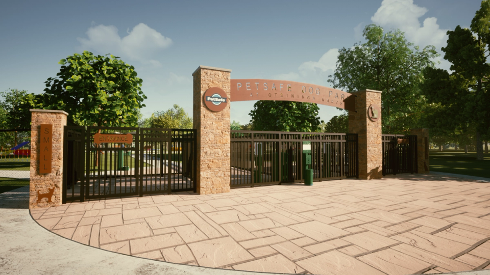Dog Park - Main Entrance