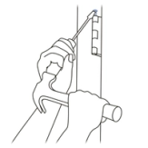 Remove pins