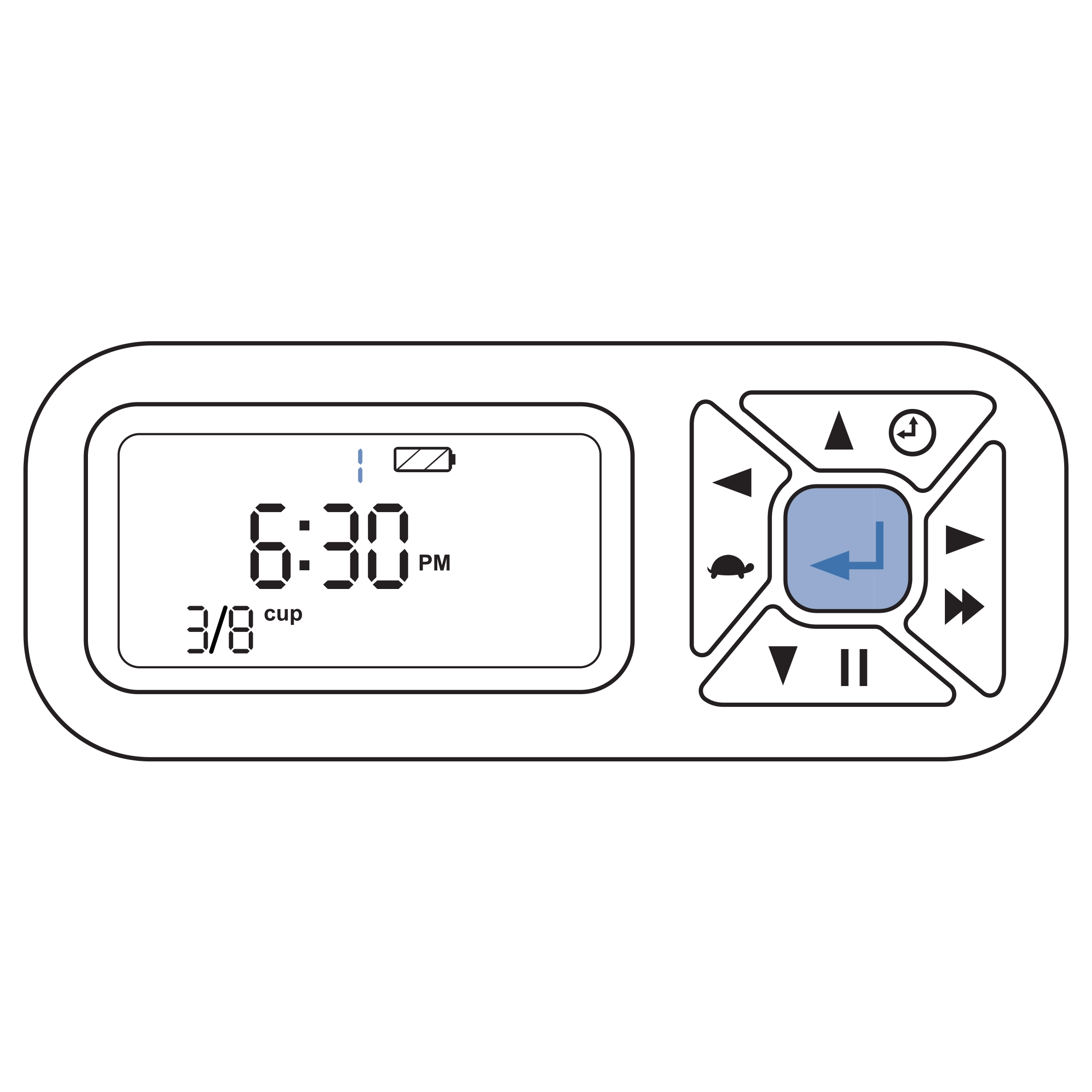 Edit Meal Number By Holding Down Center Button