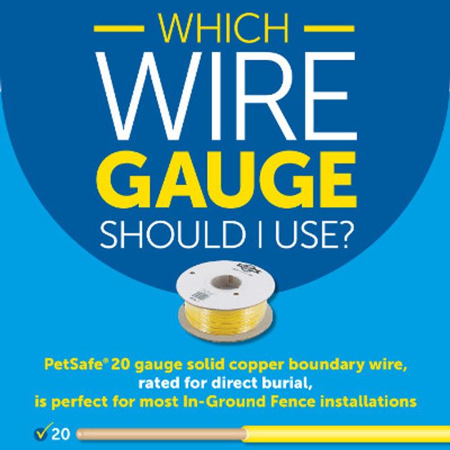 Which Wire Gauge Do I Need to Install an InGround Fence? PetSafe®