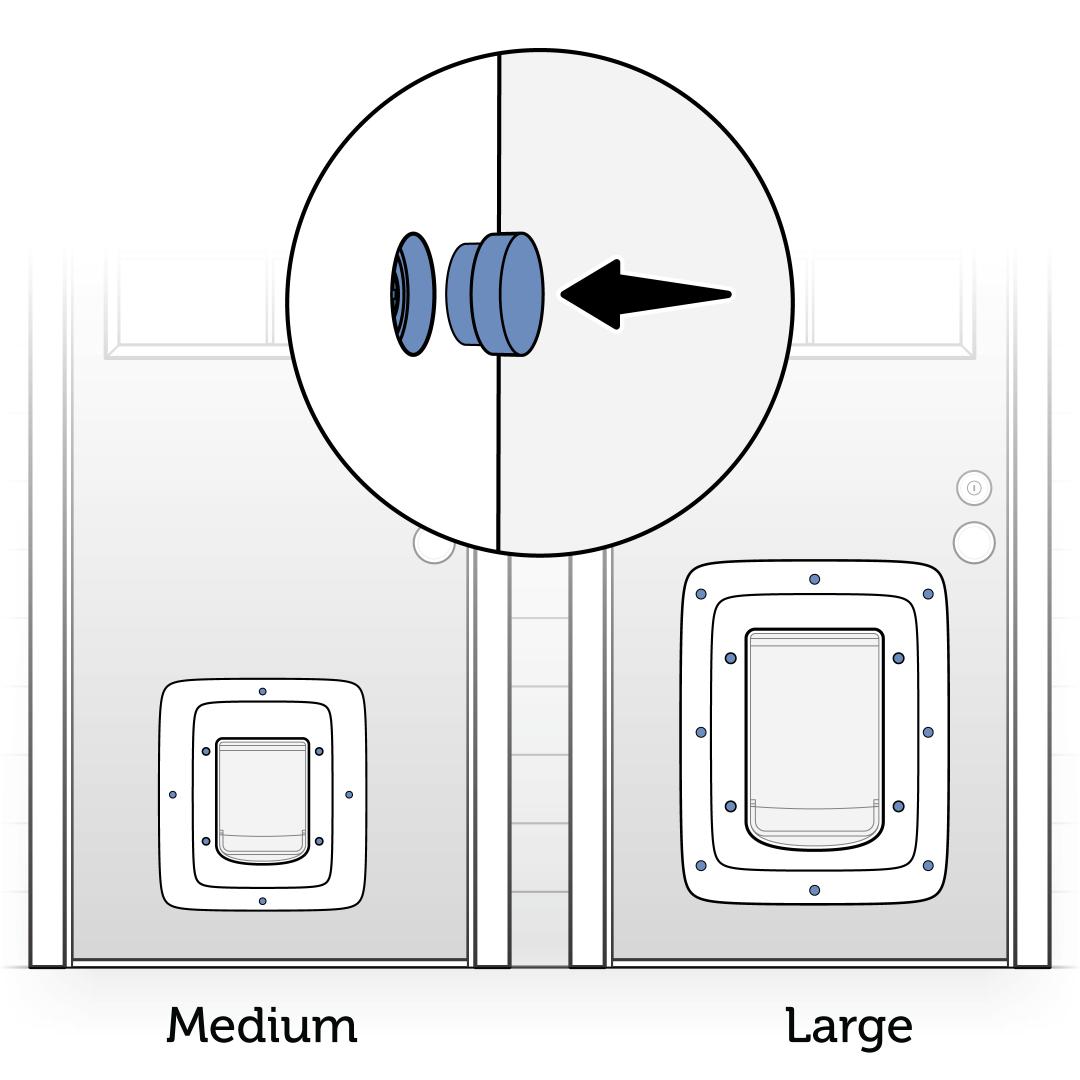 Use Blanking Plugs Exterior Frame
