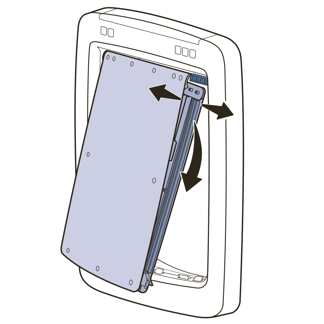 Remove the old flaps
