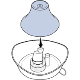 Place Tower Over Filter Housing