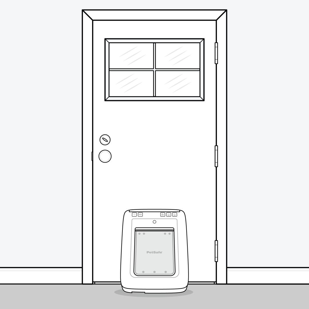 Place Door Upright By Door