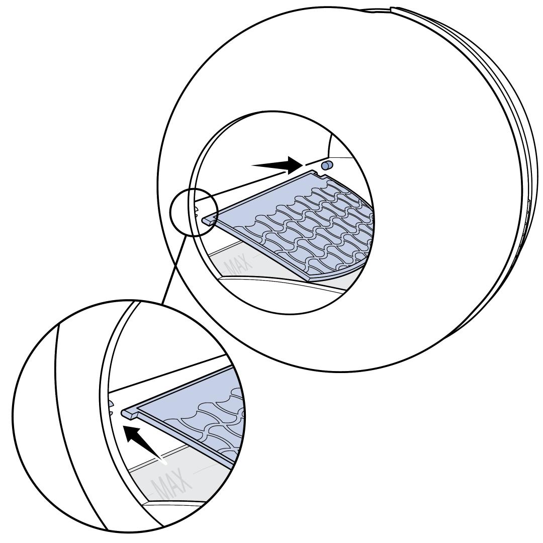Install Litter Sifter Inside The Sphere