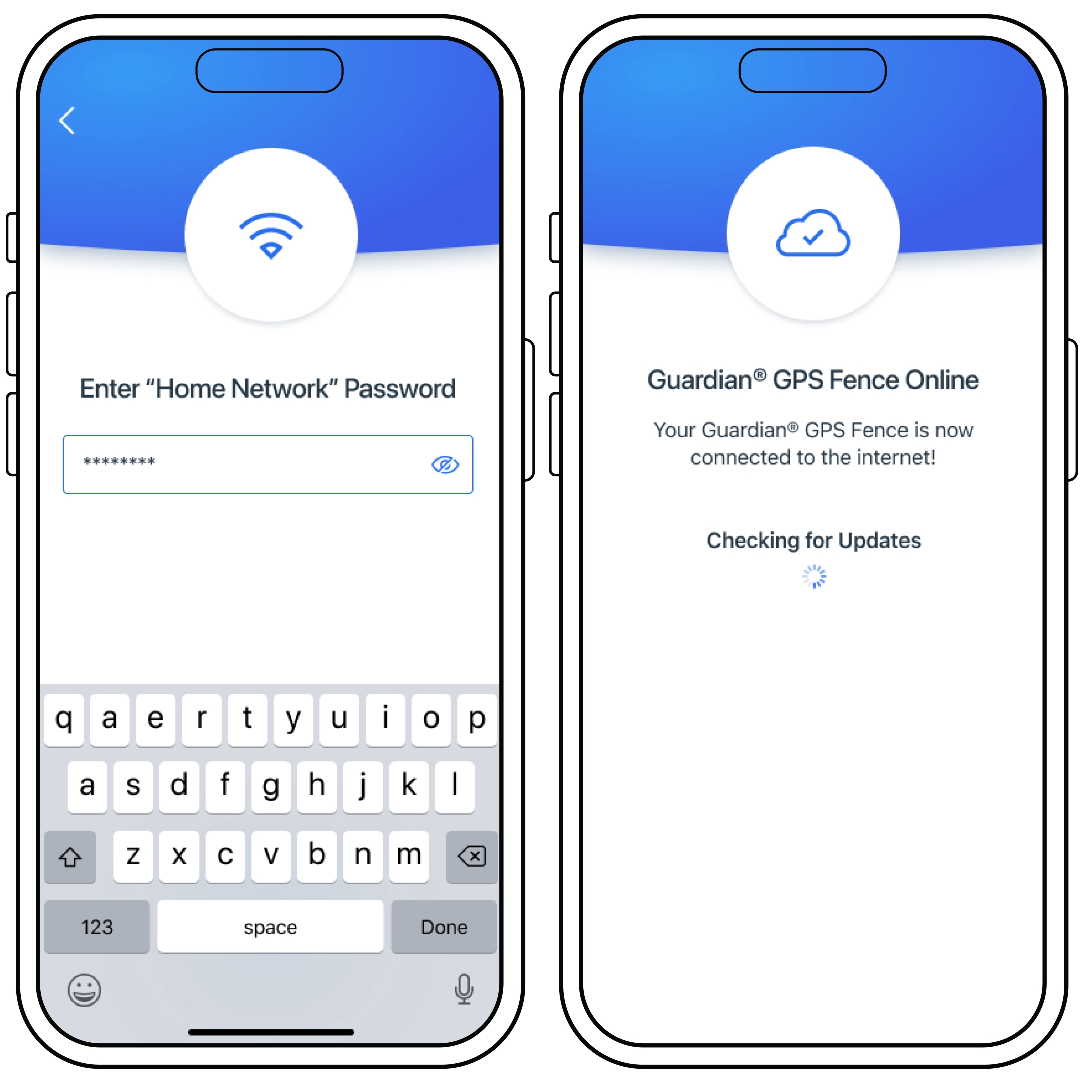 Password and Connected, Checking For Update
