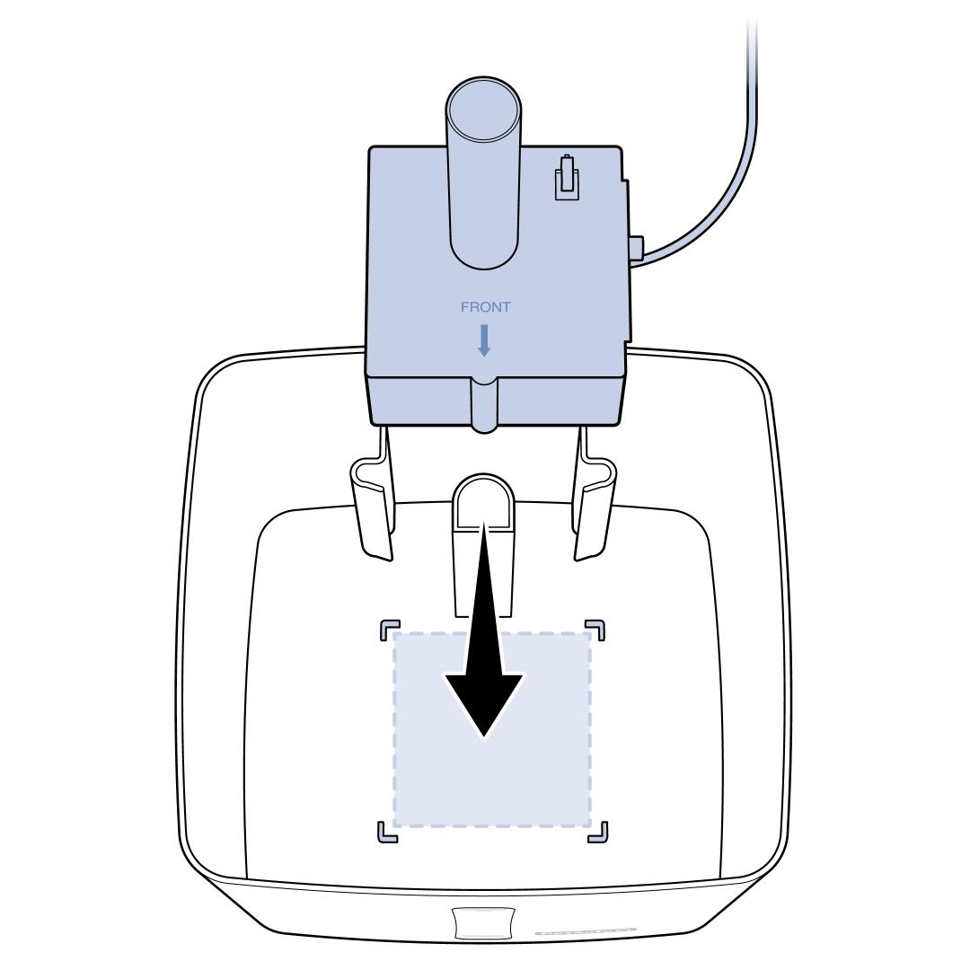 Install Assembled Housing Into Outline Inside Bowl
