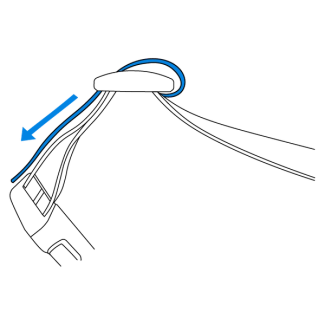 Fasten strap step 2