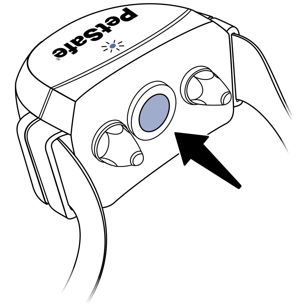 Press Button on Collar