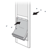 Secure Flap Assembly With Screws And Nuts